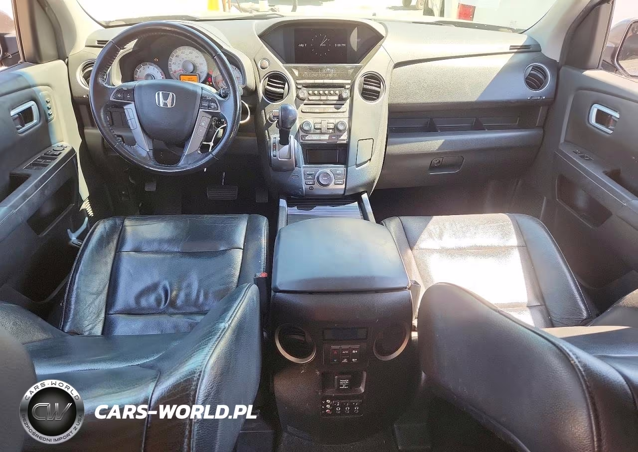 2012 Honda Pilot Touring VIN:5FNYF4H91CB067210 - 8