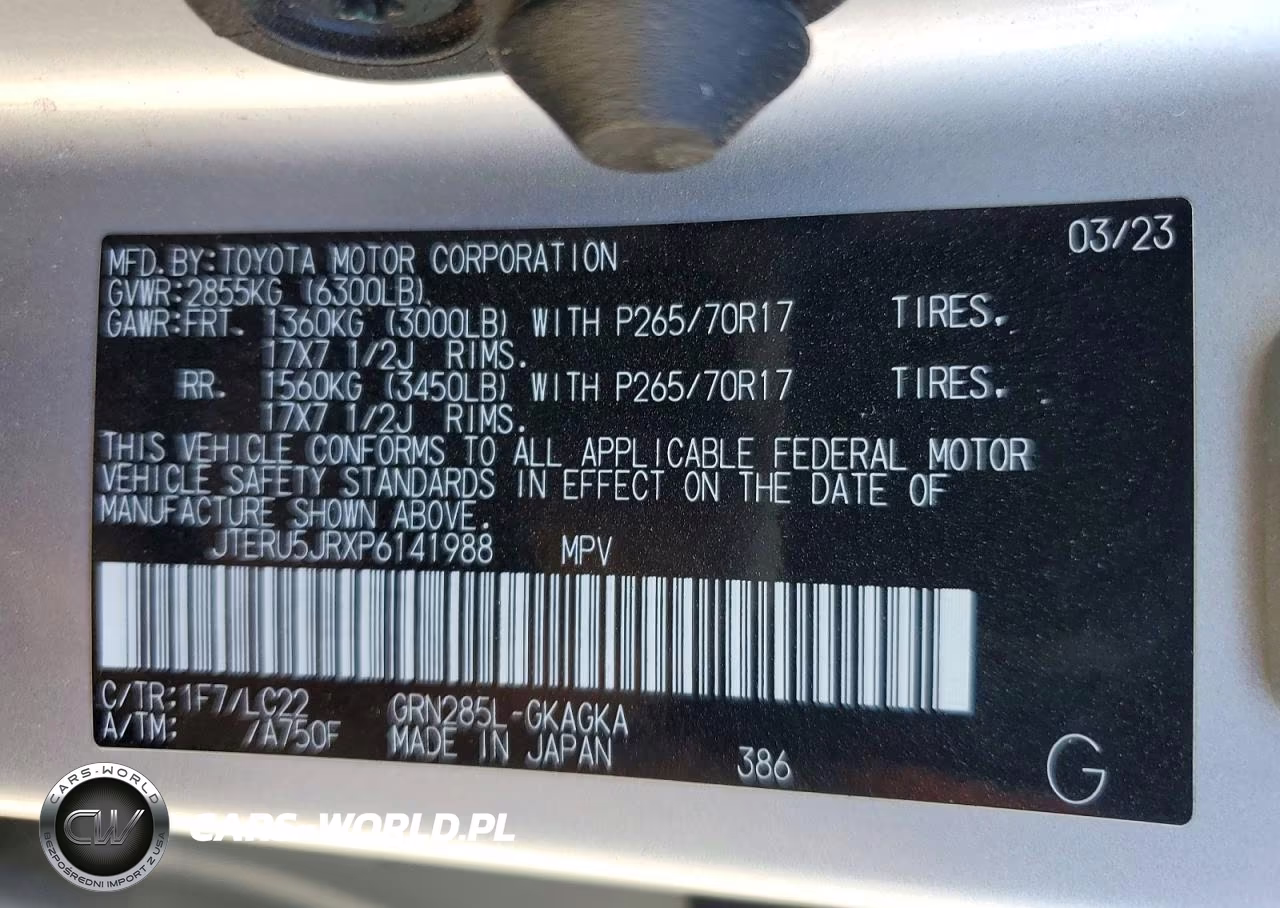 2023 Toyota 4Runner Trd Off-Road Premium VIN:JTERU5JRXP6141988 - 13