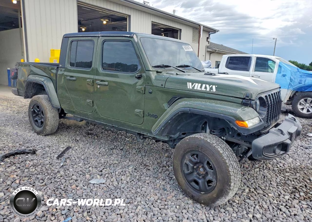 2021 Jeep Gladiator Sport VIN:1C6HJTAG3ML570986 - 4