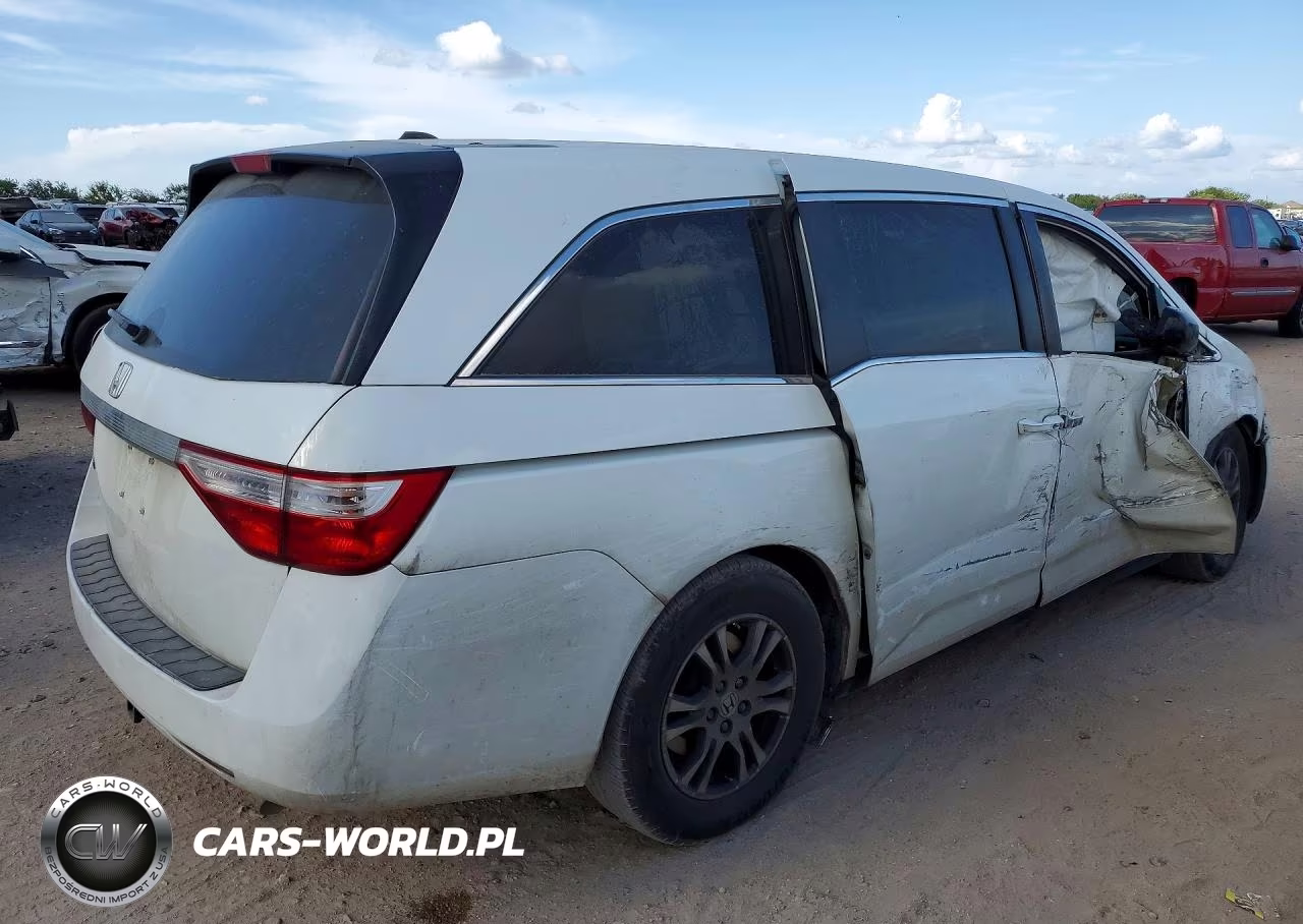 2013 Honda Odyssey Exl VIN:5FNRL5H66DB080495 - 3