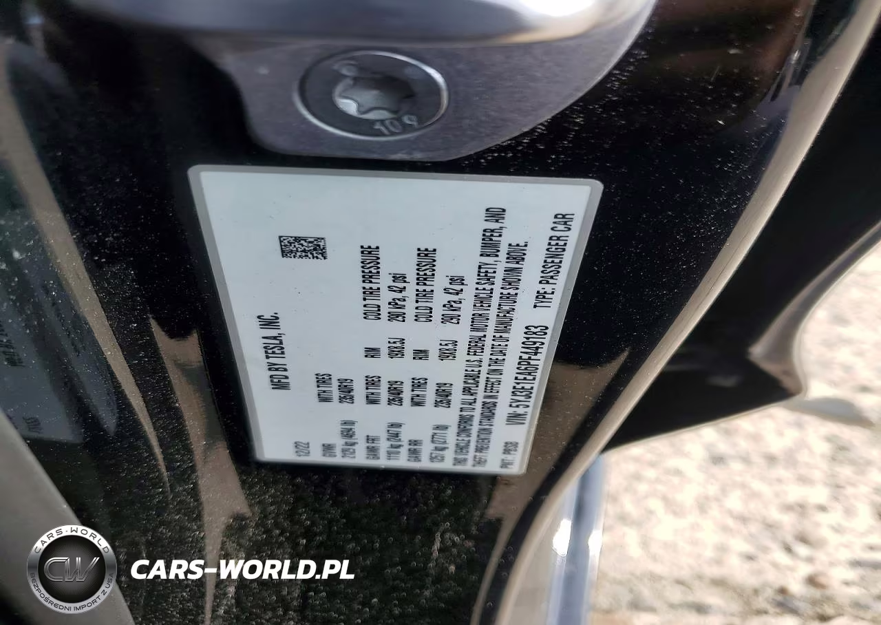 2023 Tesla Model 3 VIN:5YJ3E1EA6PF449183 - 13