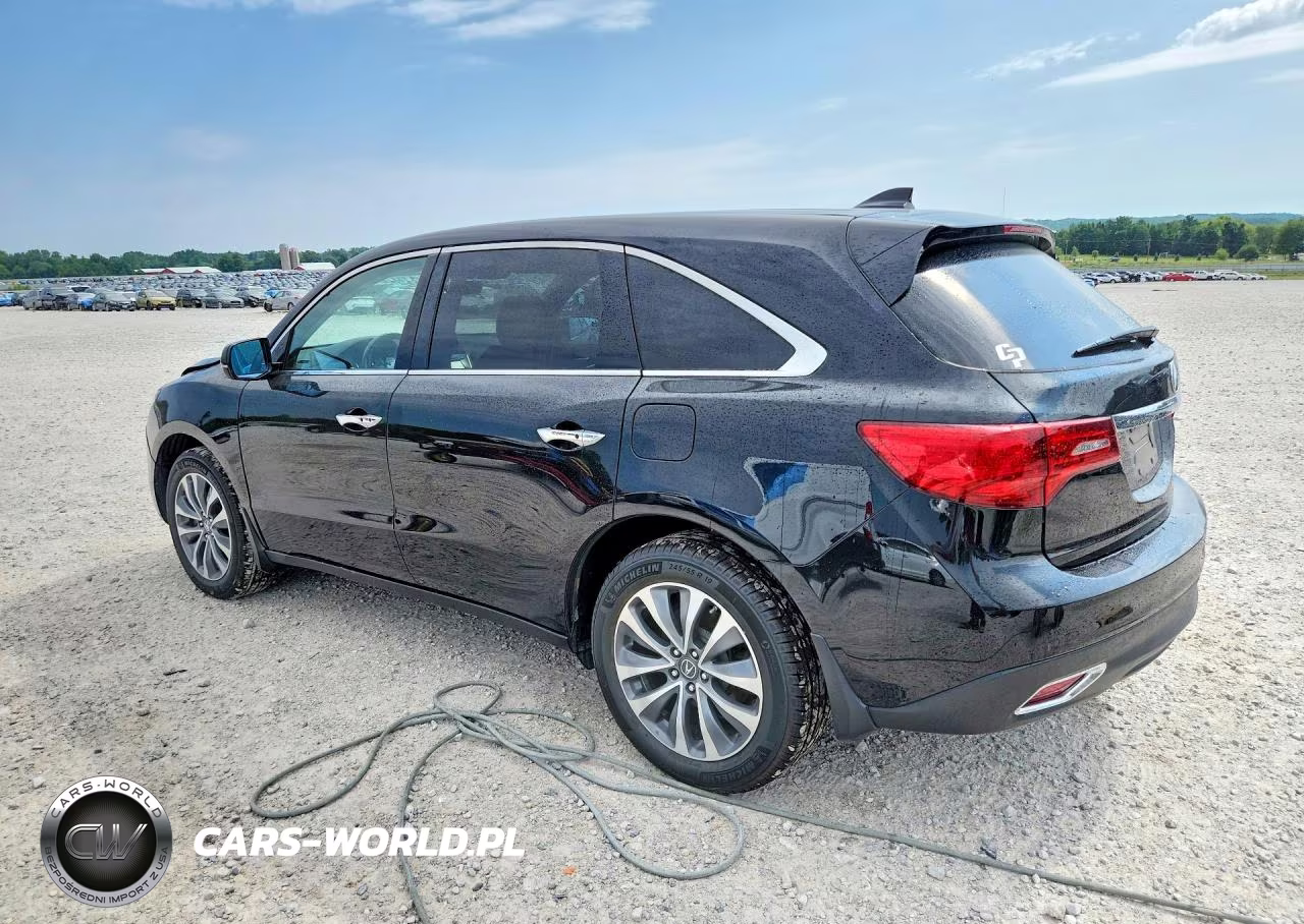 2016 Acura Mdx Technology VIN:5FRYD4H67GB056129 - 2