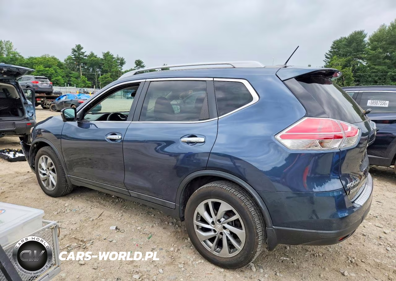 2014 Nissan Rogue Sl VIN:5N1AT2MV2EC854745 - 2