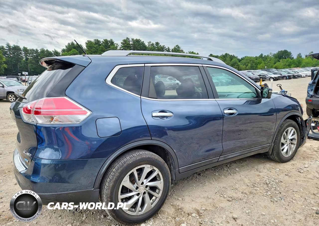 2014 Nissan Rogue Sl VIN:5N1AT2MV2EC854745 - 3