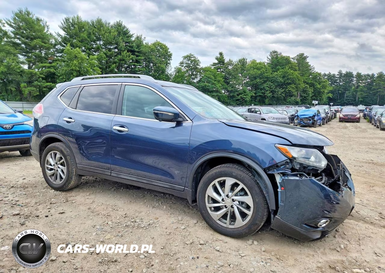 2014 Nissan Rogue Sl VIN:5N1AT2MV2EC854745 - 4