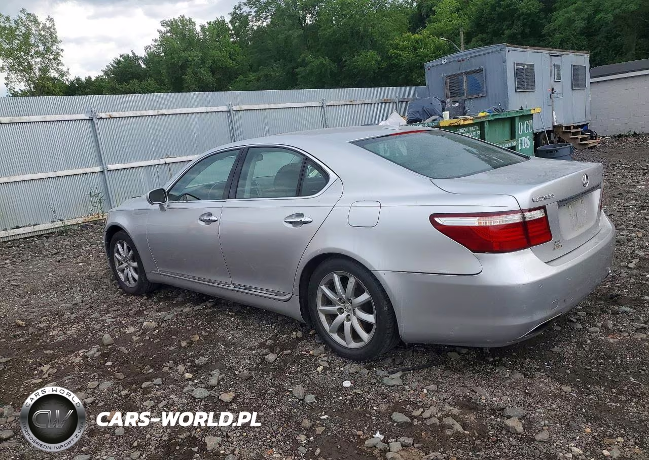 2007 Lexus Ls 460 VIN:JTHBL46F175045978 - 2