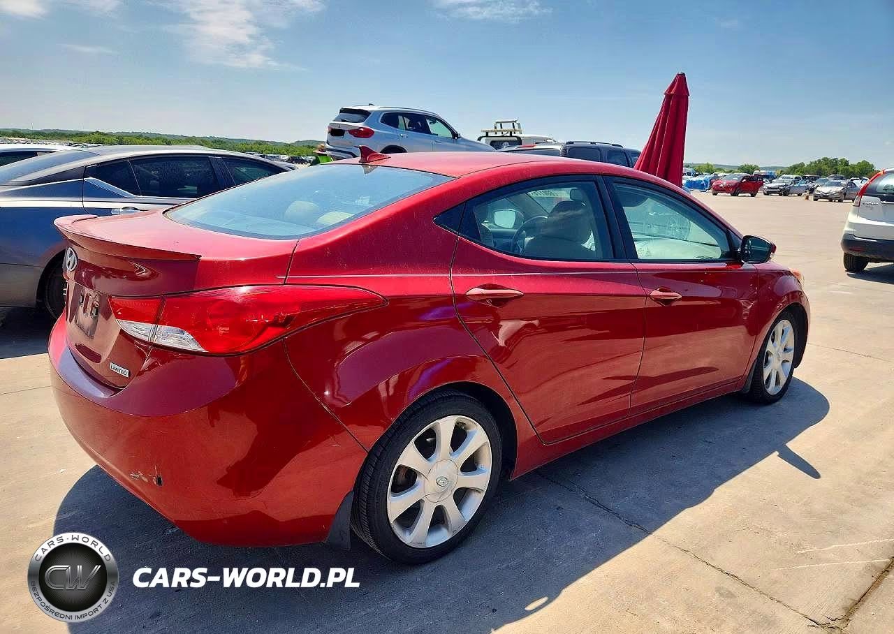 2013 Hyundai Elantra Limited VIN:KMHDH4AE9DU746162 - 3