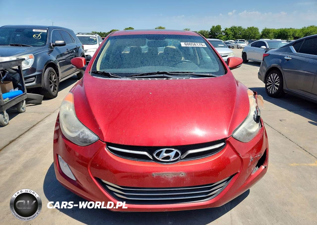 2013 Hyundai Elantra Limited VIN:KMHDH4AE9DU746162 - 5