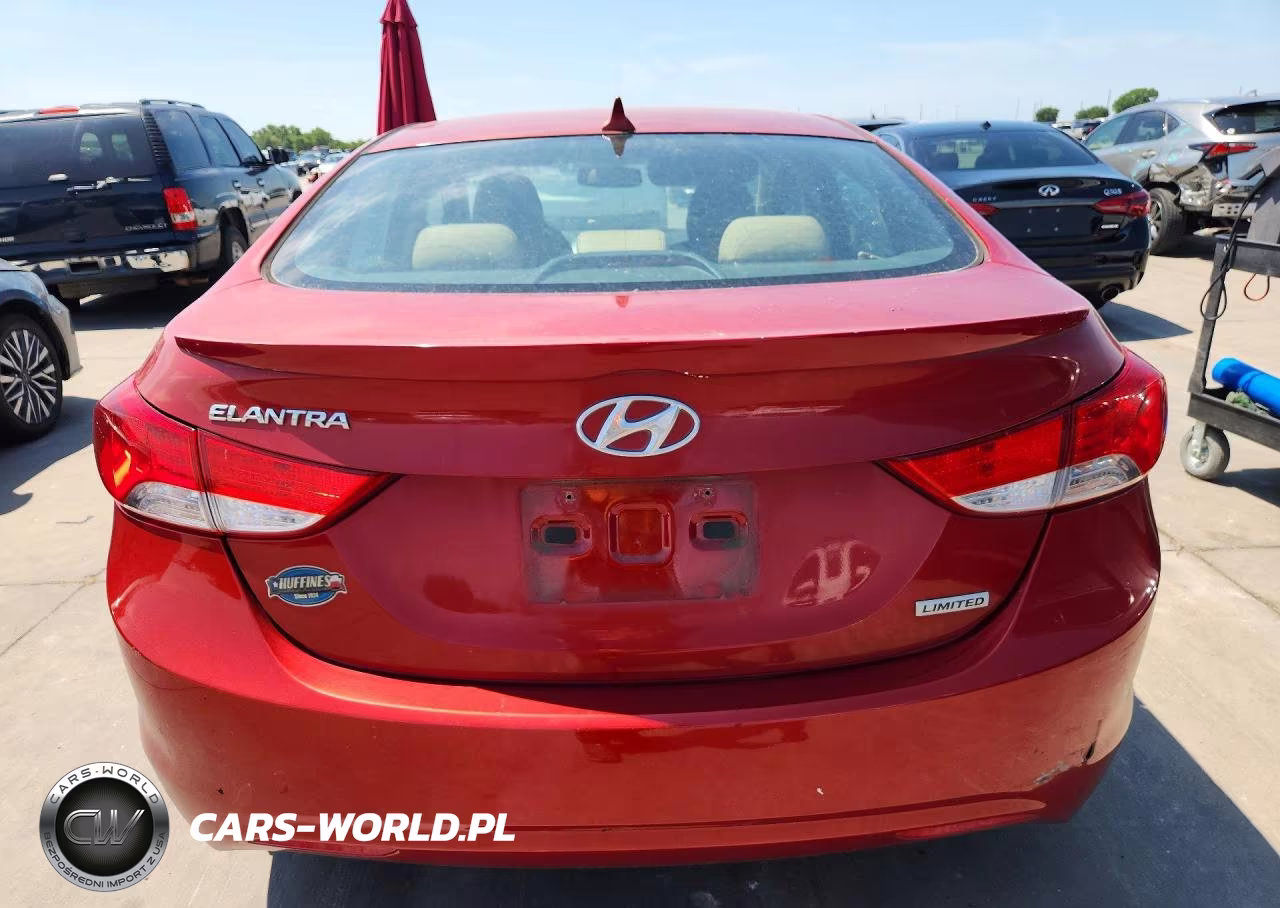 2013 Hyundai Elantra Limited VIN:KMHDH4AE9DU746162 - 6