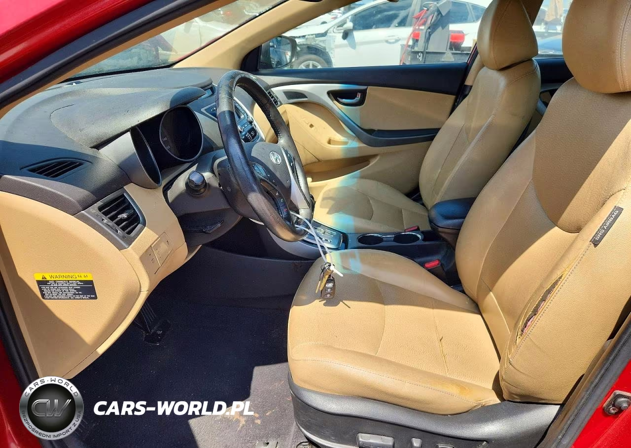 2013 Hyundai Elantra Limited VIN:KMHDH4AE9DU746162 - 7