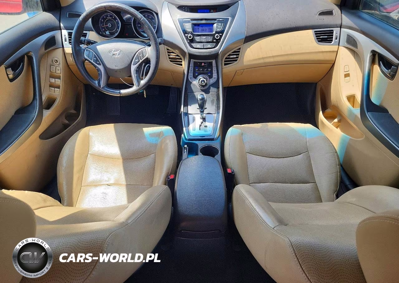 2013 Hyundai Elantra Limited VIN:KMHDH4AE9DU746162 - 8