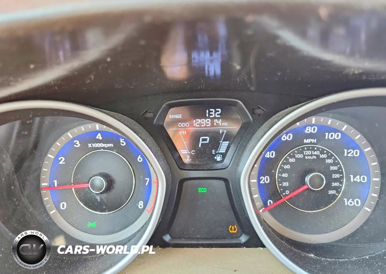 2013 Hyundai Elantra Limited VIN:KMHDH4AE9DU746162 - 9