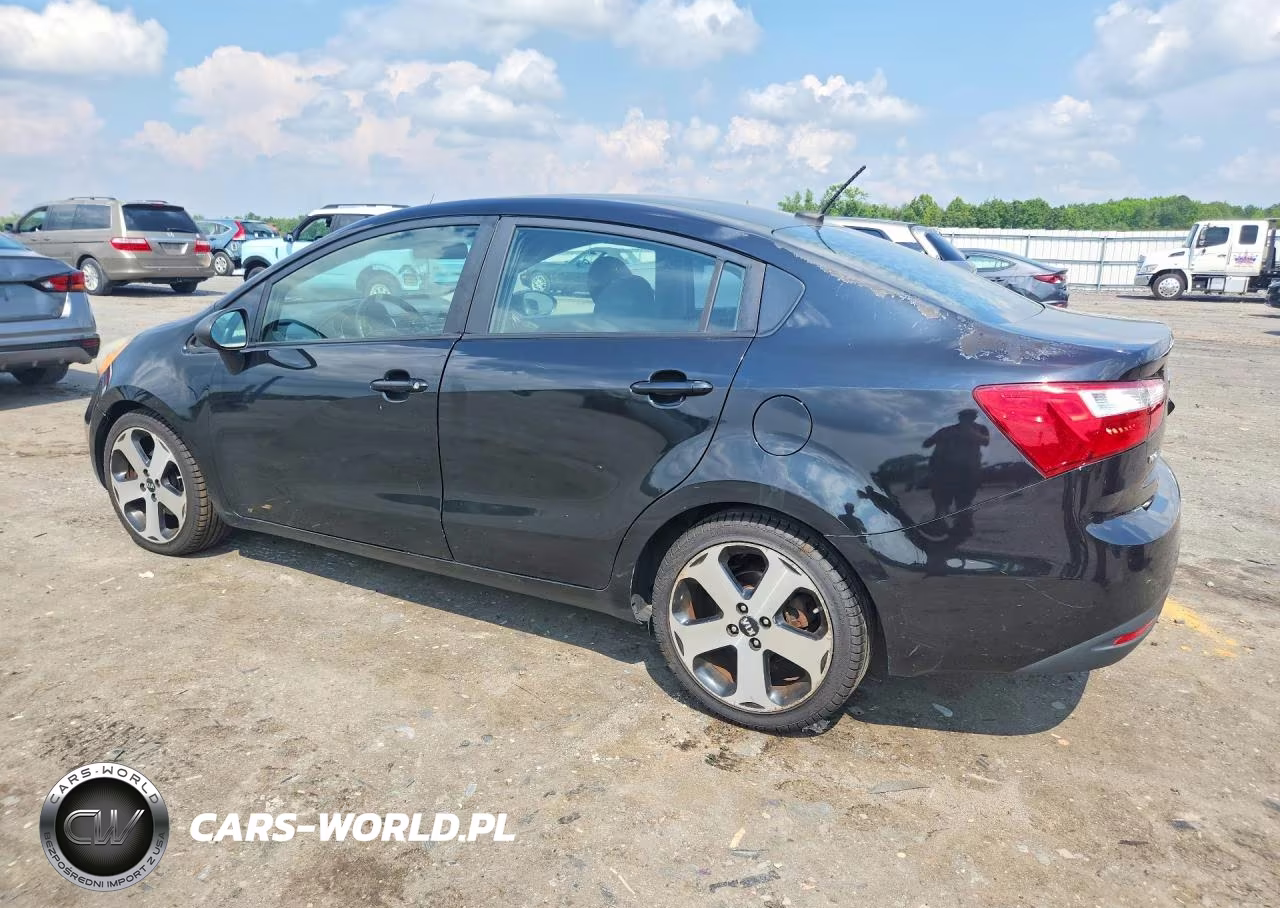 2012 Kia Rio Sx VIN:KNADN4A30C6046607 - 2