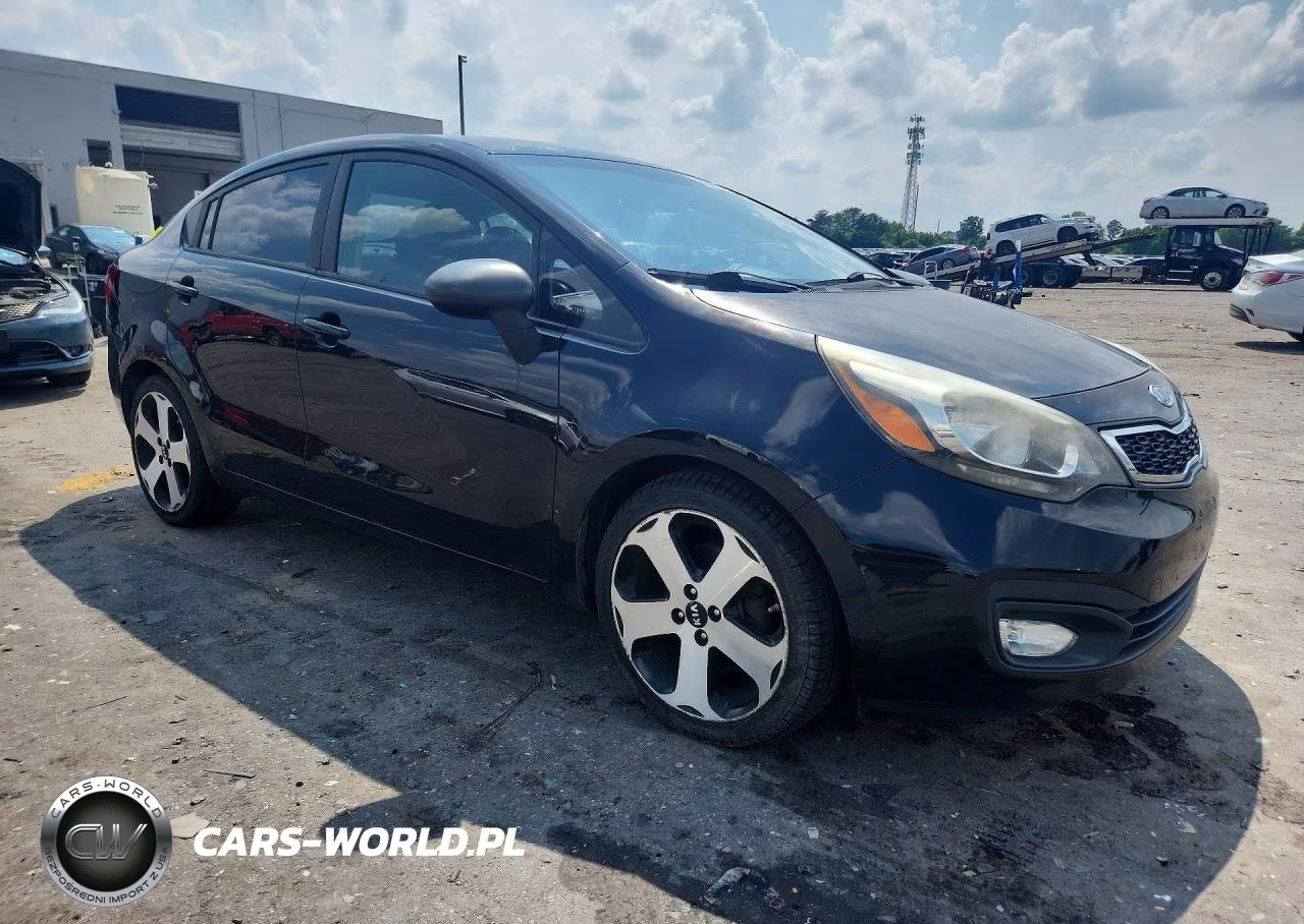 2012 Kia Rio Sx VIN:KNADN4A30C6046607 - 4
