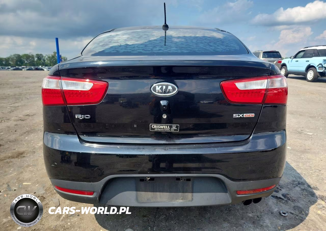 2012 Kia Rio Sx VIN:KNADN4A30C6046607 - 6