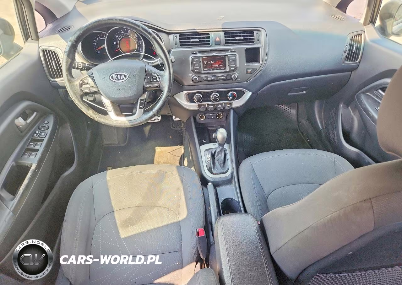 2012 Kia Rio Sx VIN:KNADN4A30C6046607 - 8