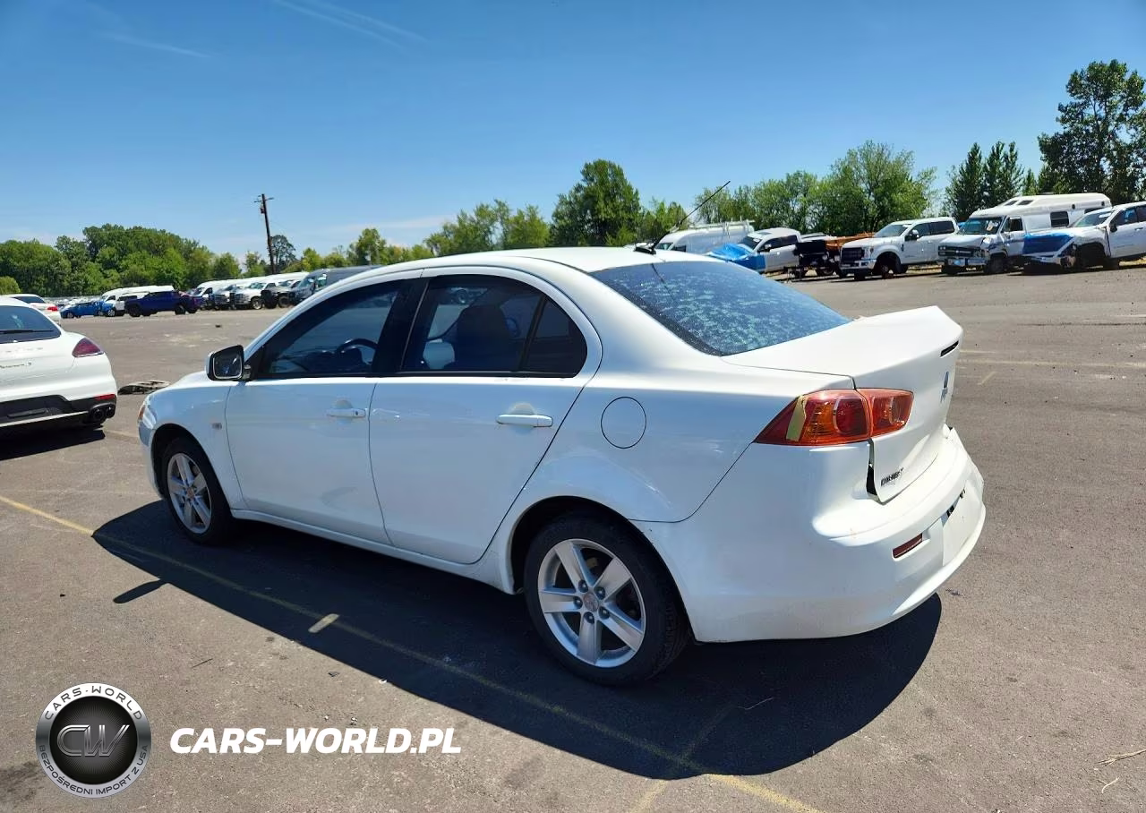 2008 Mitsubishi Lancer Es VIN:JA3AU26U78U002491 - 2