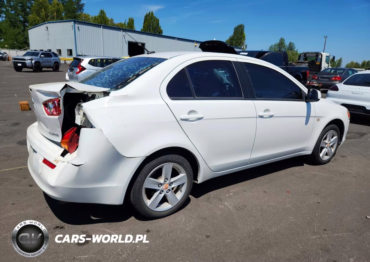 2008 Mitsubishi Lancer Es VIN:JA3AU26U78U002491 - 3