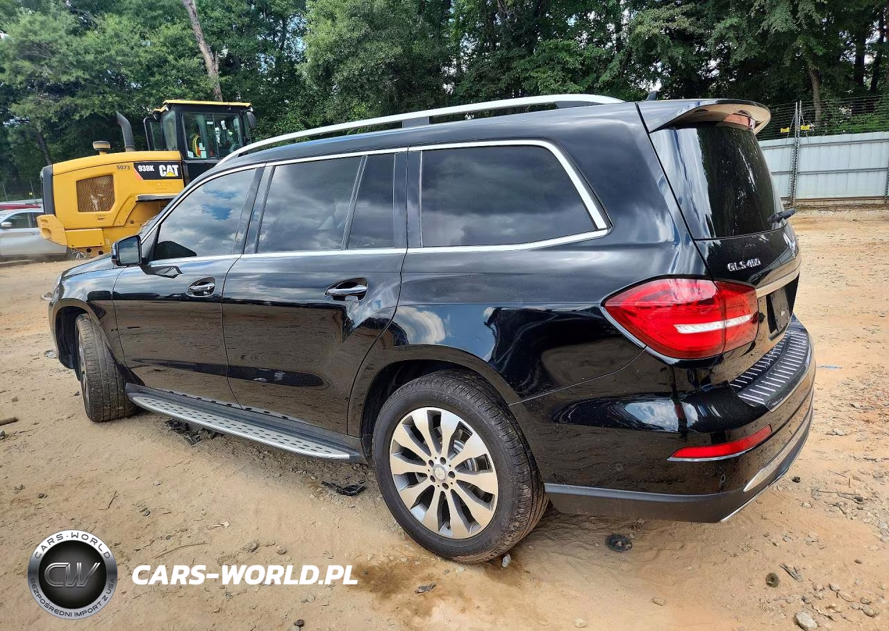 2017 Mercedes-Benz Gls 450 4Matic VIN:4JGDF6EE1HA831368 - 2