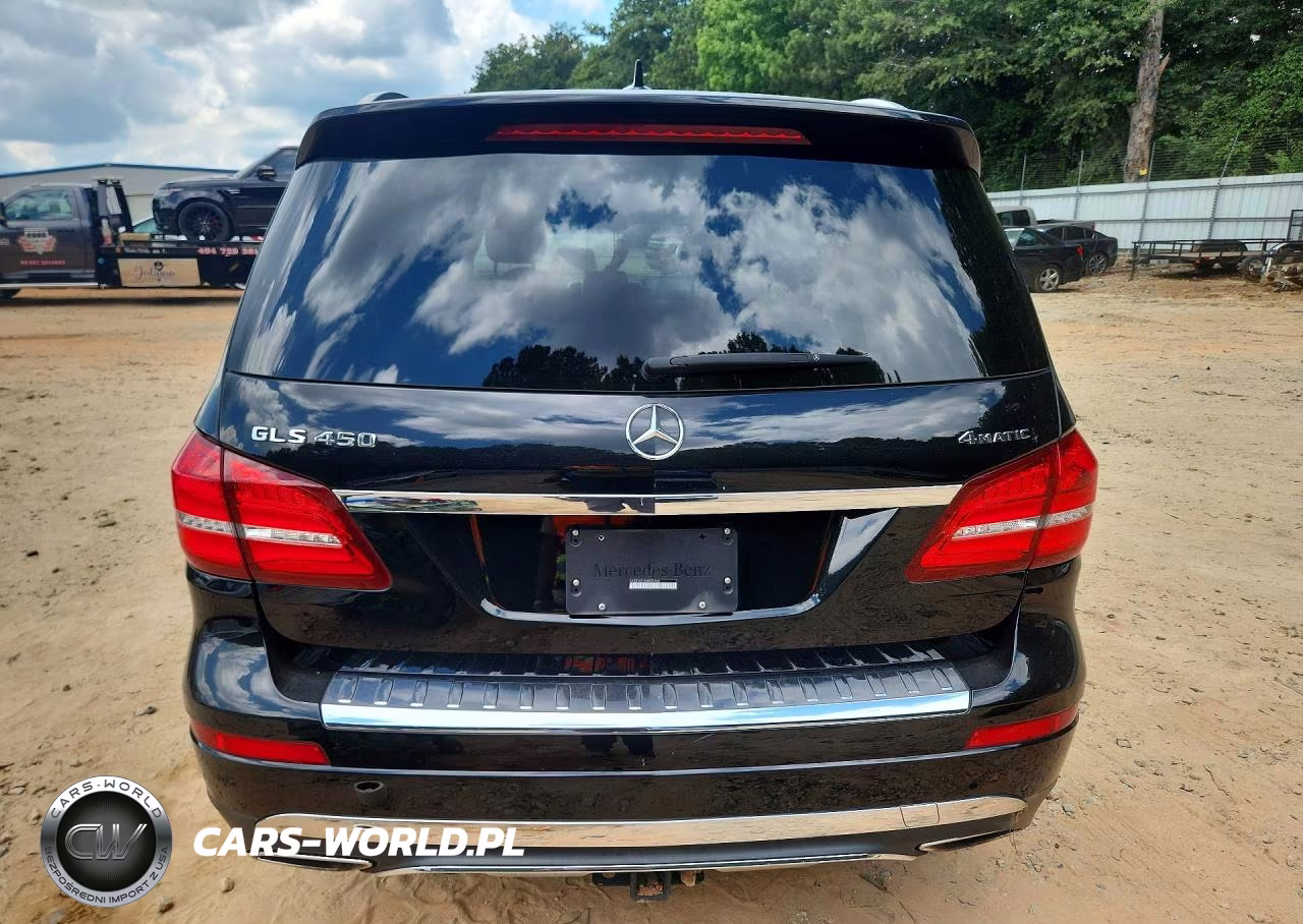 2017 Mercedes-Benz Gls 450 4Matic VIN:4JGDF6EE1HA831368 - 6