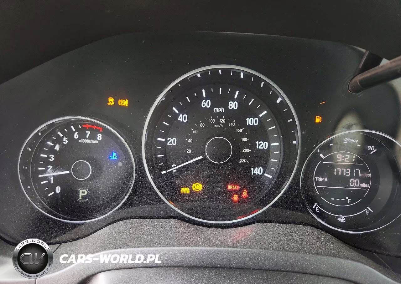 2016 Honda Hr-V Exl VIN:3CZRU5H74GM719246 - 9