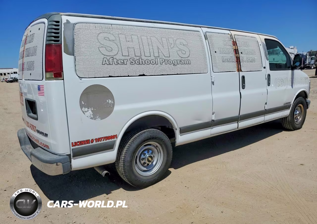 2002 Chevrolet Express G3500 VIN:1GAHG39R521236005 - 3
