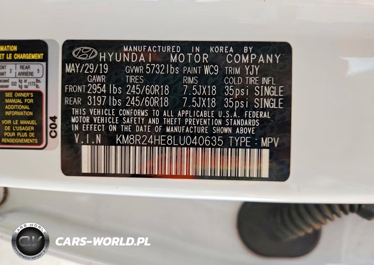 2020 Hyundai Palisade Sel VIN:KM8R24HE8LU040635 - 13