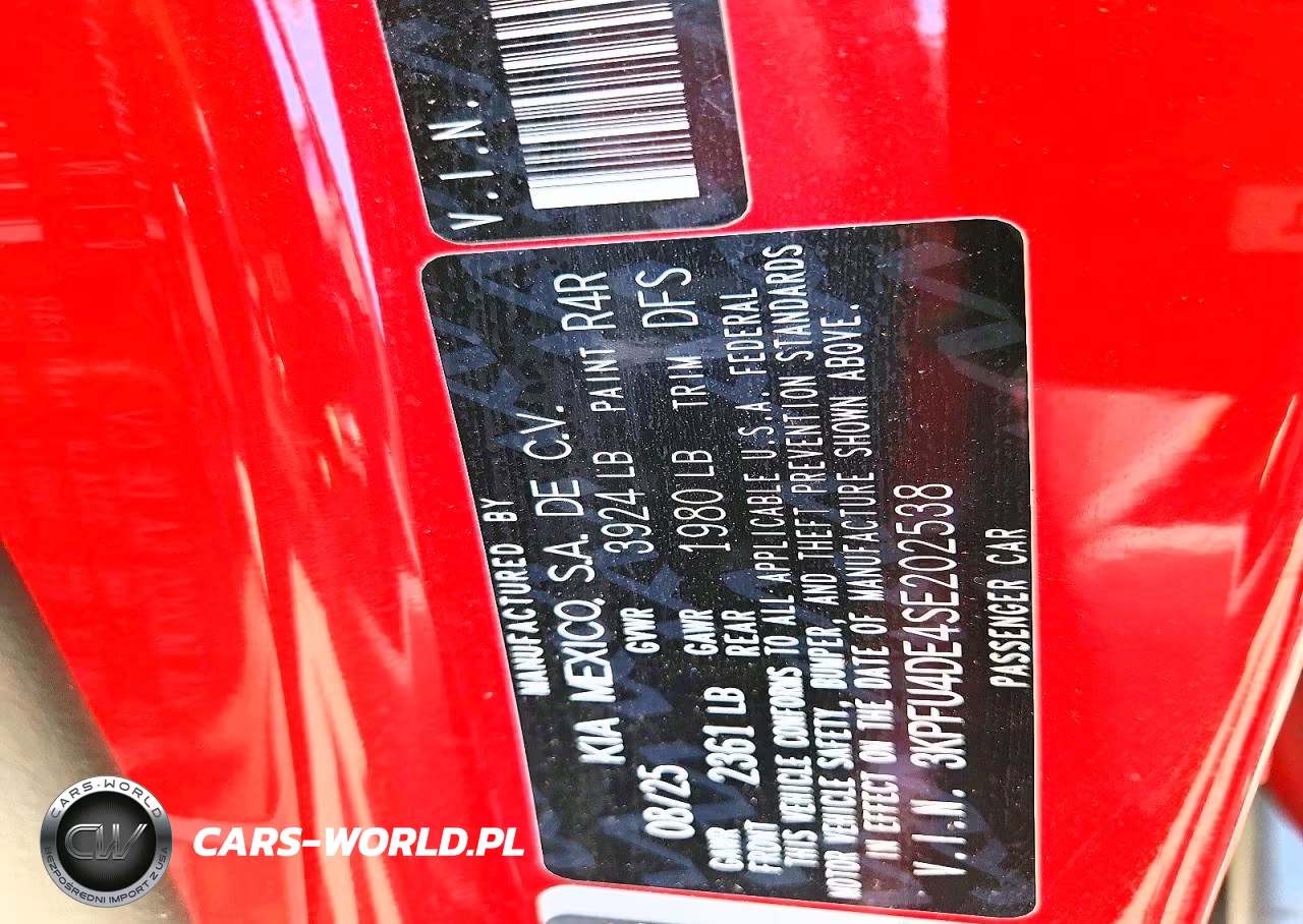 2025 Kia K4 Ex VIN:3KPFU4DE4SE202538 - 13