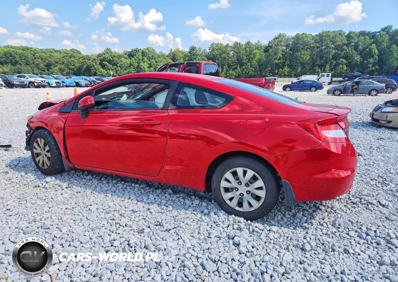 2012 Honda Civic Lx VIN:2HGFG3B55CH518011 - 2