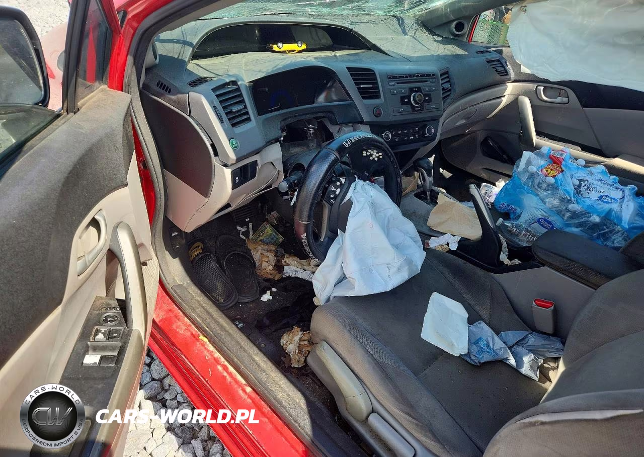 2012 Honda Civic Lx VIN:2HGFG3B55CH518011 - 8