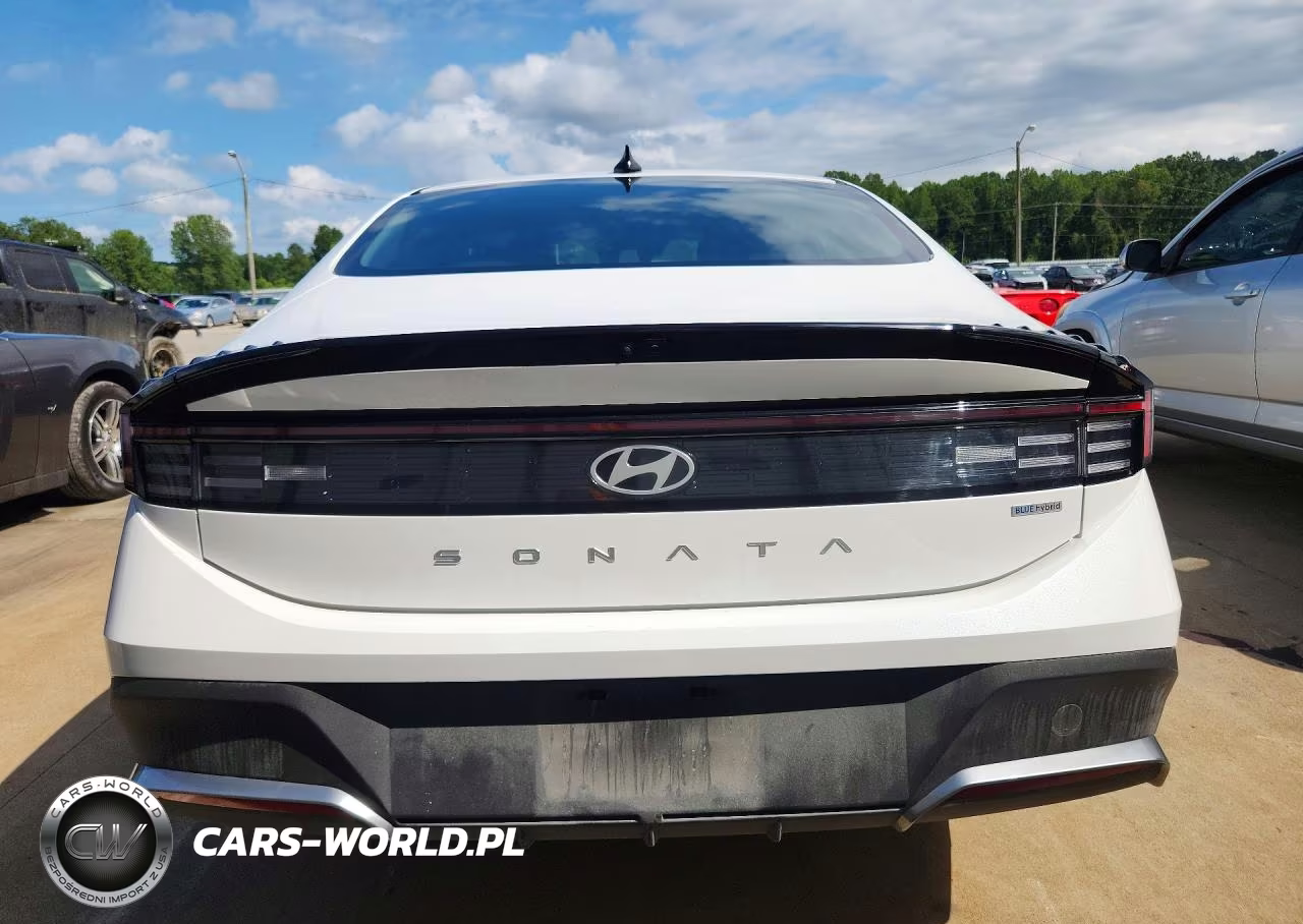 2026 Hyundai Sonata Hybrid Blue VIN:KMHL24JJ6TA147052 - 6