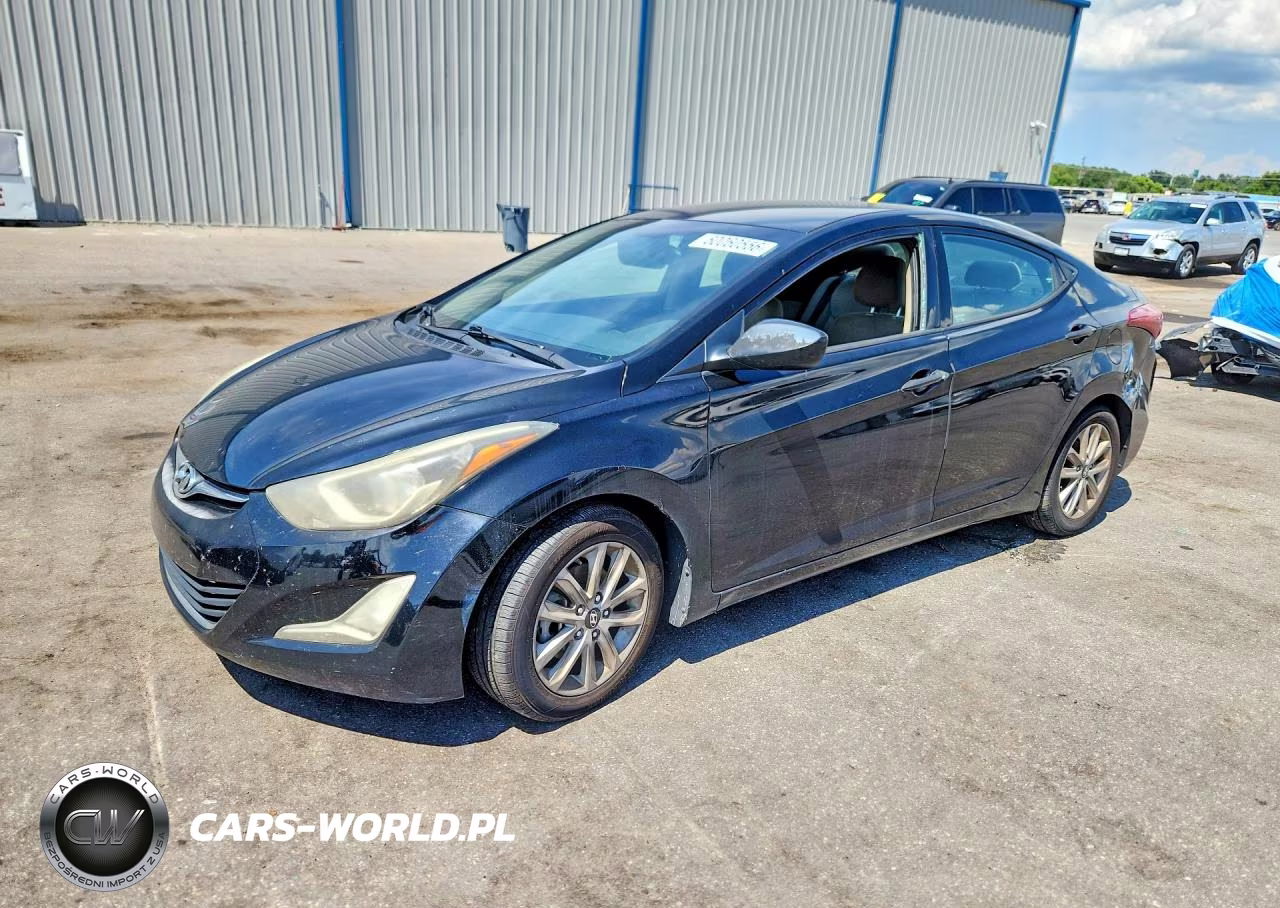 2014 Hyundai Elantra Se VIN:KMHDH4AE7EU088617 - 1