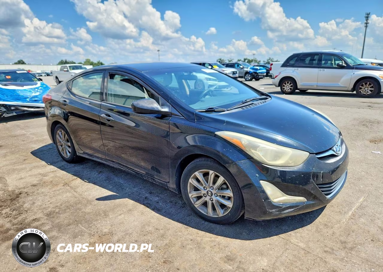 2014 Hyundai Elantra Se VIN:KMHDH4AE7EU088617 - 4