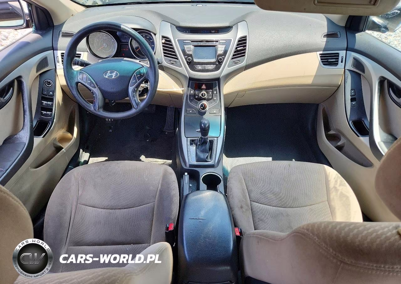 2014 Hyundai Elantra Se VIN:KMHDH4AE7EU088617 - 8