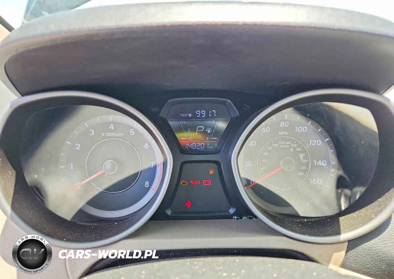 2014 Hyundai Elantra Se VIN:KMHDH4AE7EU088617 - 9