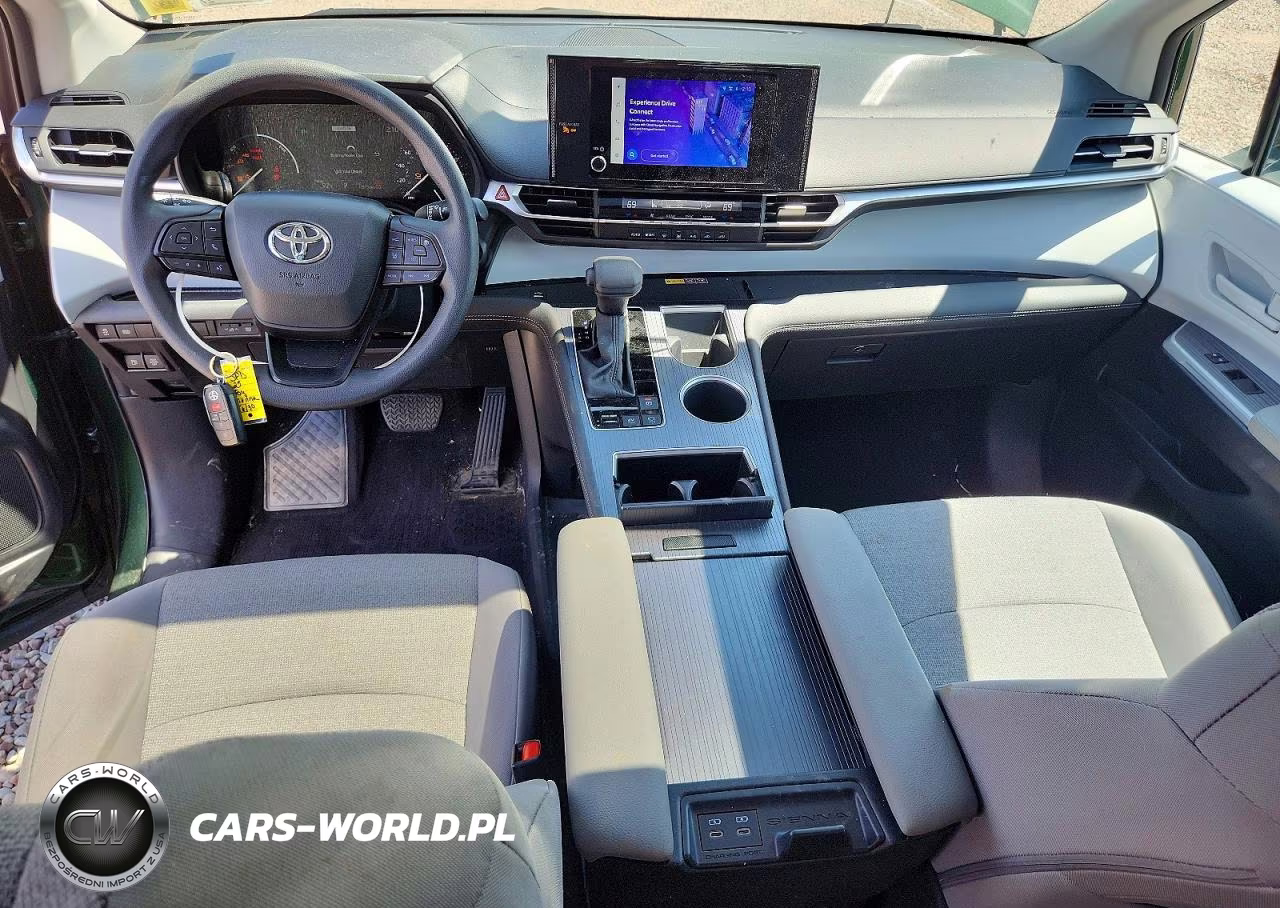 2025 Toyota Sienna Le VIN:5TDBRKEC8SS240846 - 8