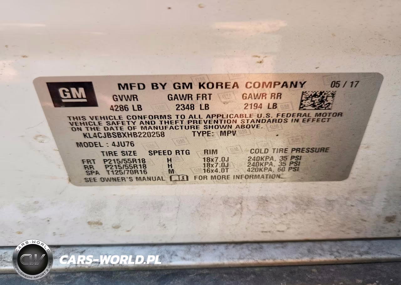 2017 Buick Encore Preferred Ii VIN:KL4CJBSBXHB220258 - 13