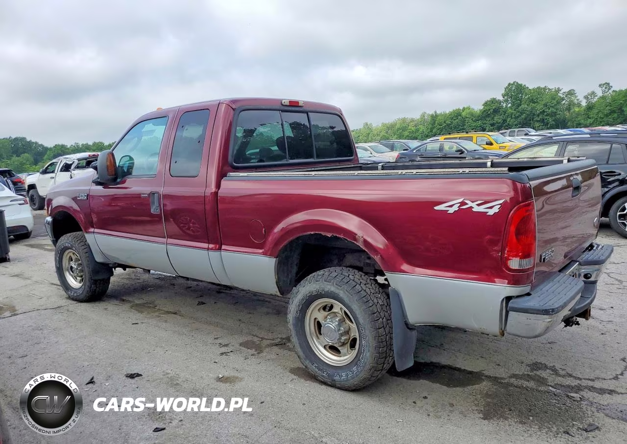2004 Ford F250 Super Duty VIN:1FTNX21L44EB74586 - 2