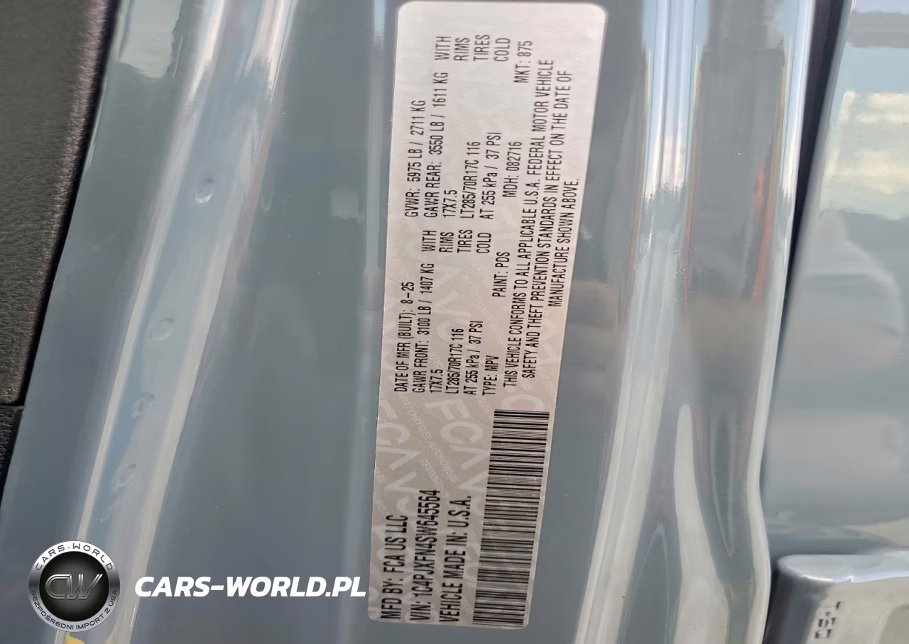 2025 Jeep Wrangler Rubicon VIN:1C4PJXFN4SW645564 - 12