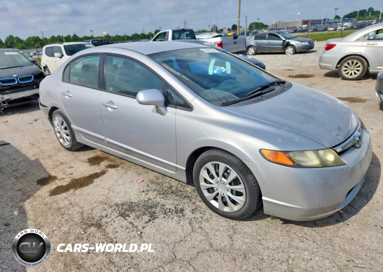2006 Honda Civic Lx VIN:1HGFA16586L055434 - 4