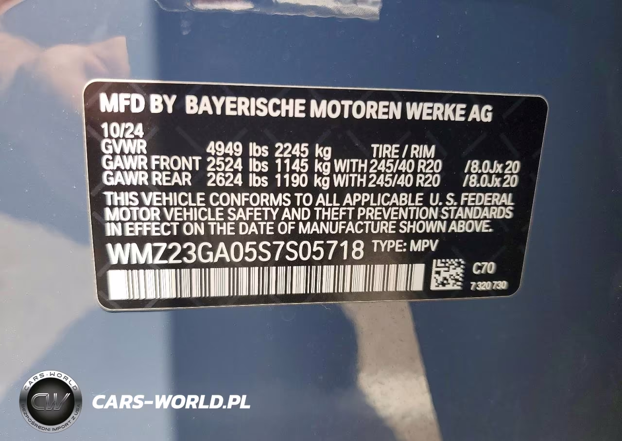2025 Mini Countryman S All4 VIN:WMZ23GA05S7S05718 - 13