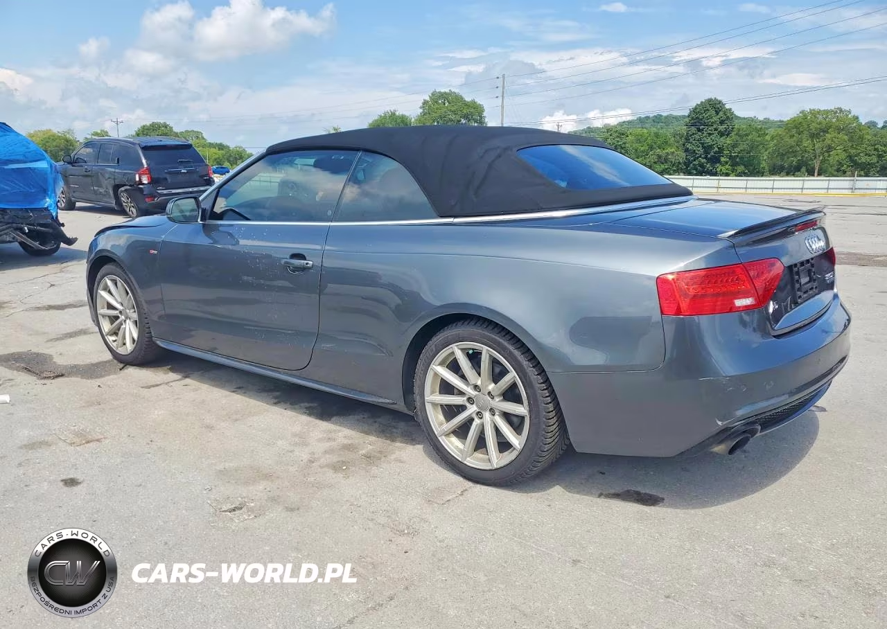 2017 Audi A5 Sport VIN:WAUD2AFH9HN004056 - 2