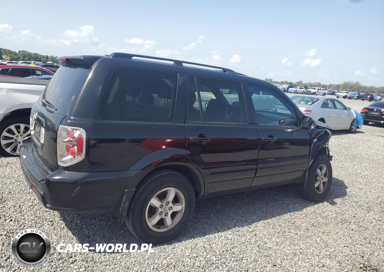 2007 Honda Pilot Ex-L VIN:5FNYF28527B045059 - 3