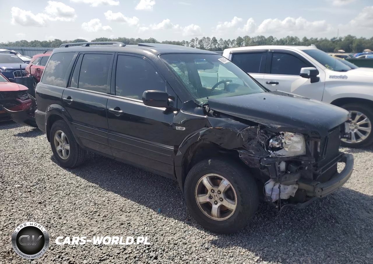 2007 Honda Pilot Ex-L VIN:5FNYF28527B045059 - 4