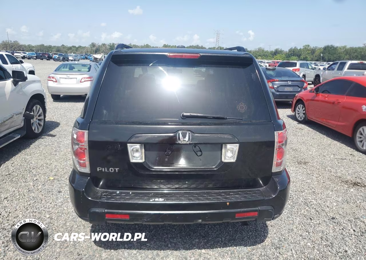 2007 Honda Pilot Ex-L VIN:5FNYF28527B045059 - 6