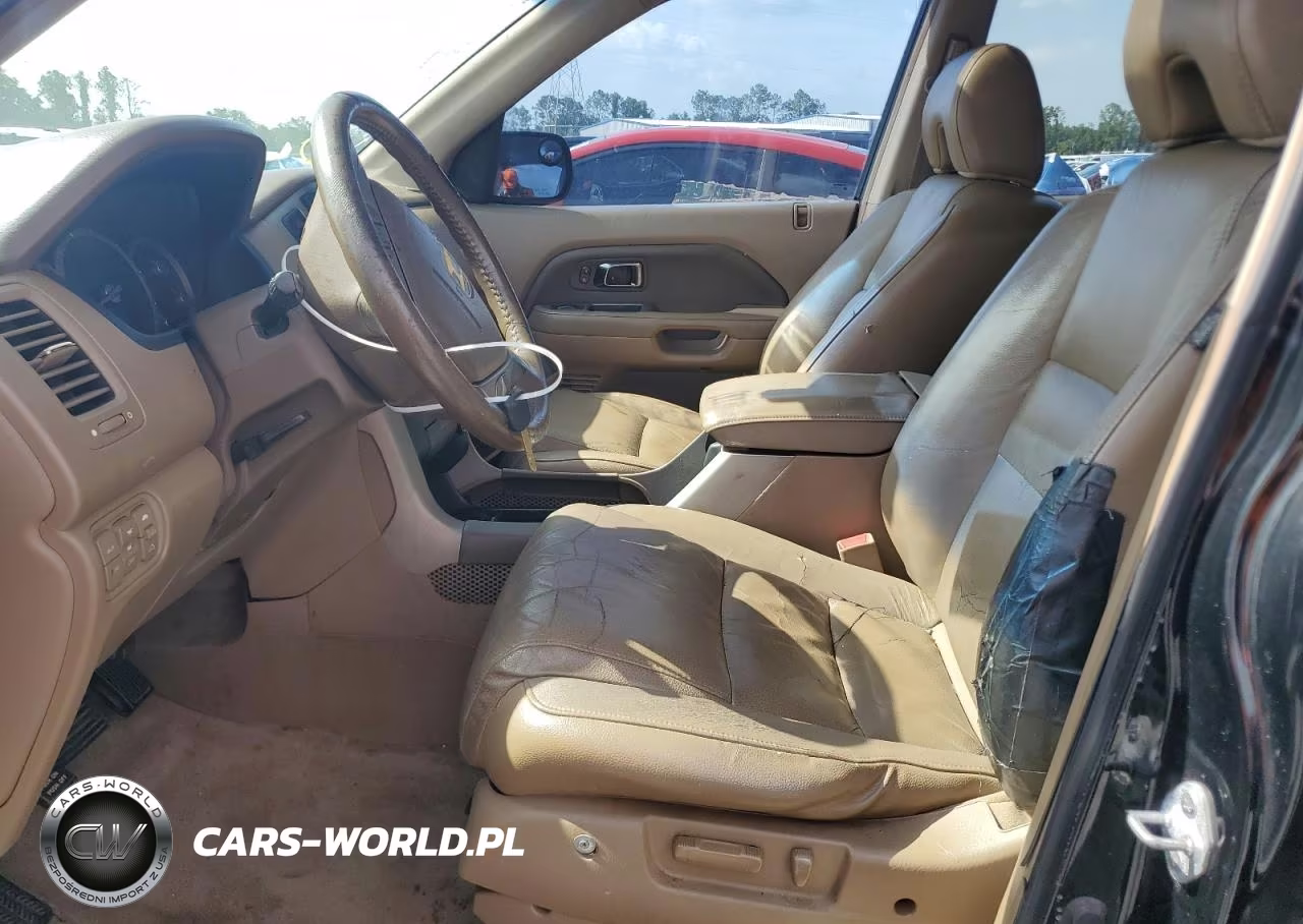 2007 Honda Pilot Ex-L VIN:5FNYF28527B045059 - 7