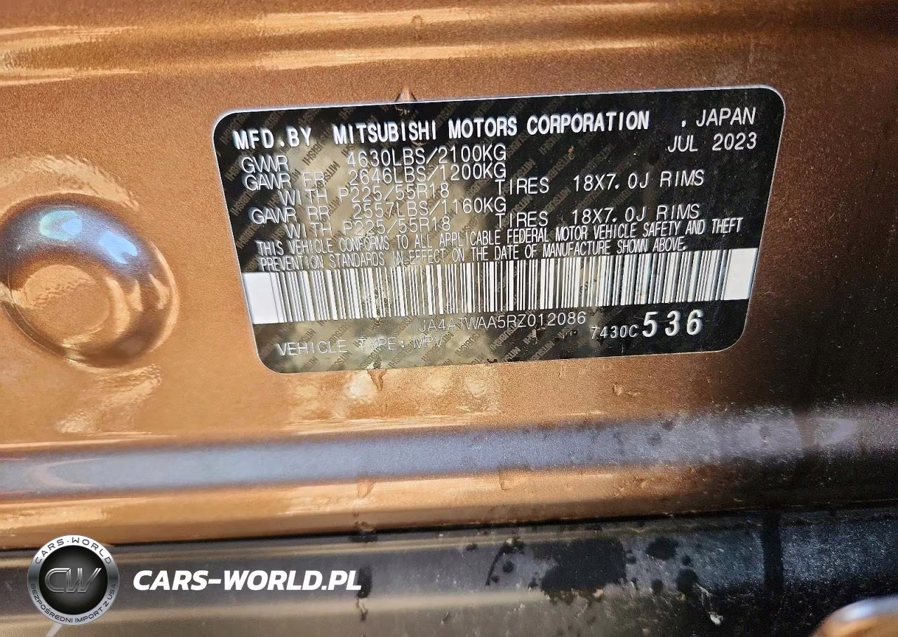 2024 Mitsubishi Eclipse Cross Se-Sel VIN:JA4ATWAA5RZ012086 - 14