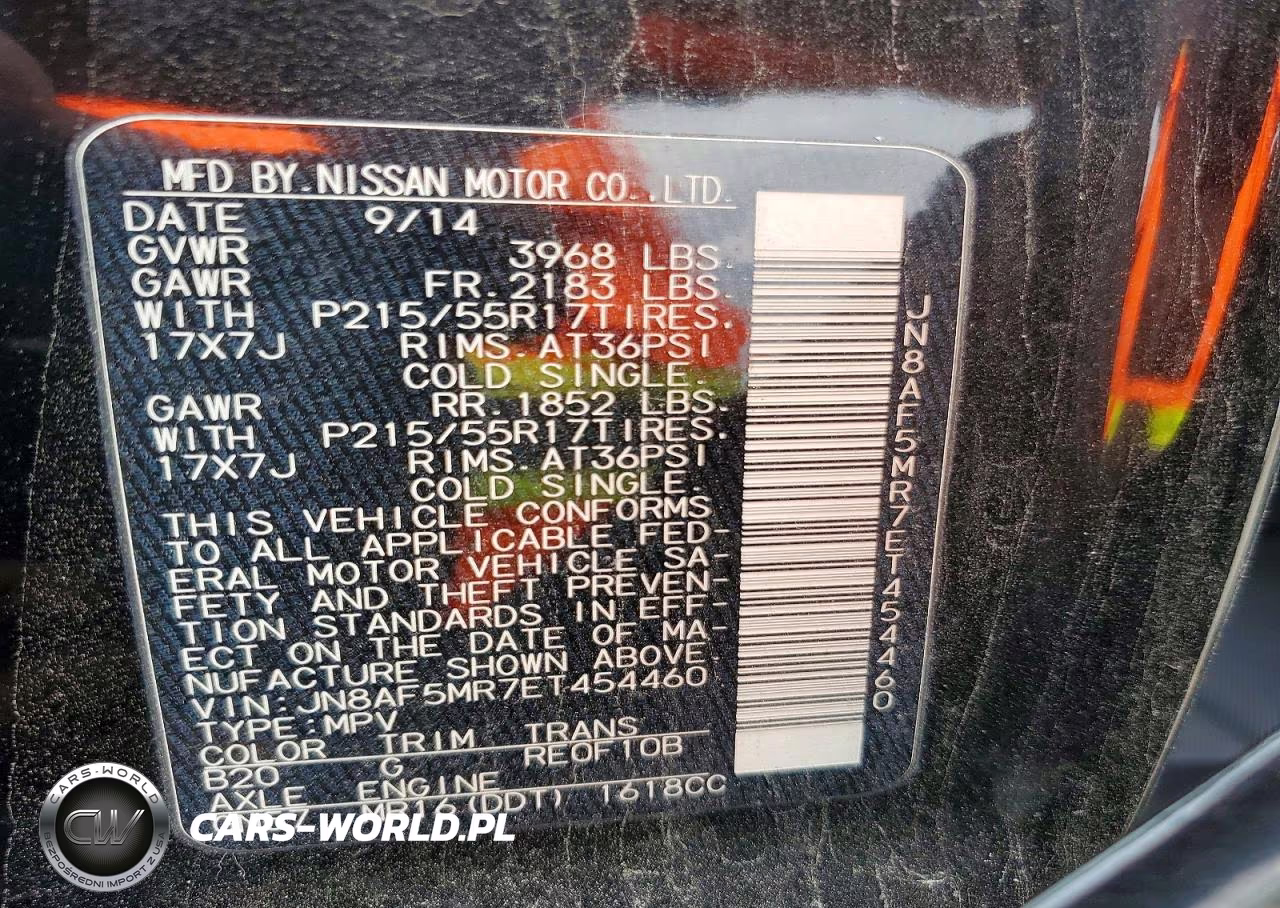 2014 Nissan Juke S VIN:JN8AF5MR7ET454460 - 12