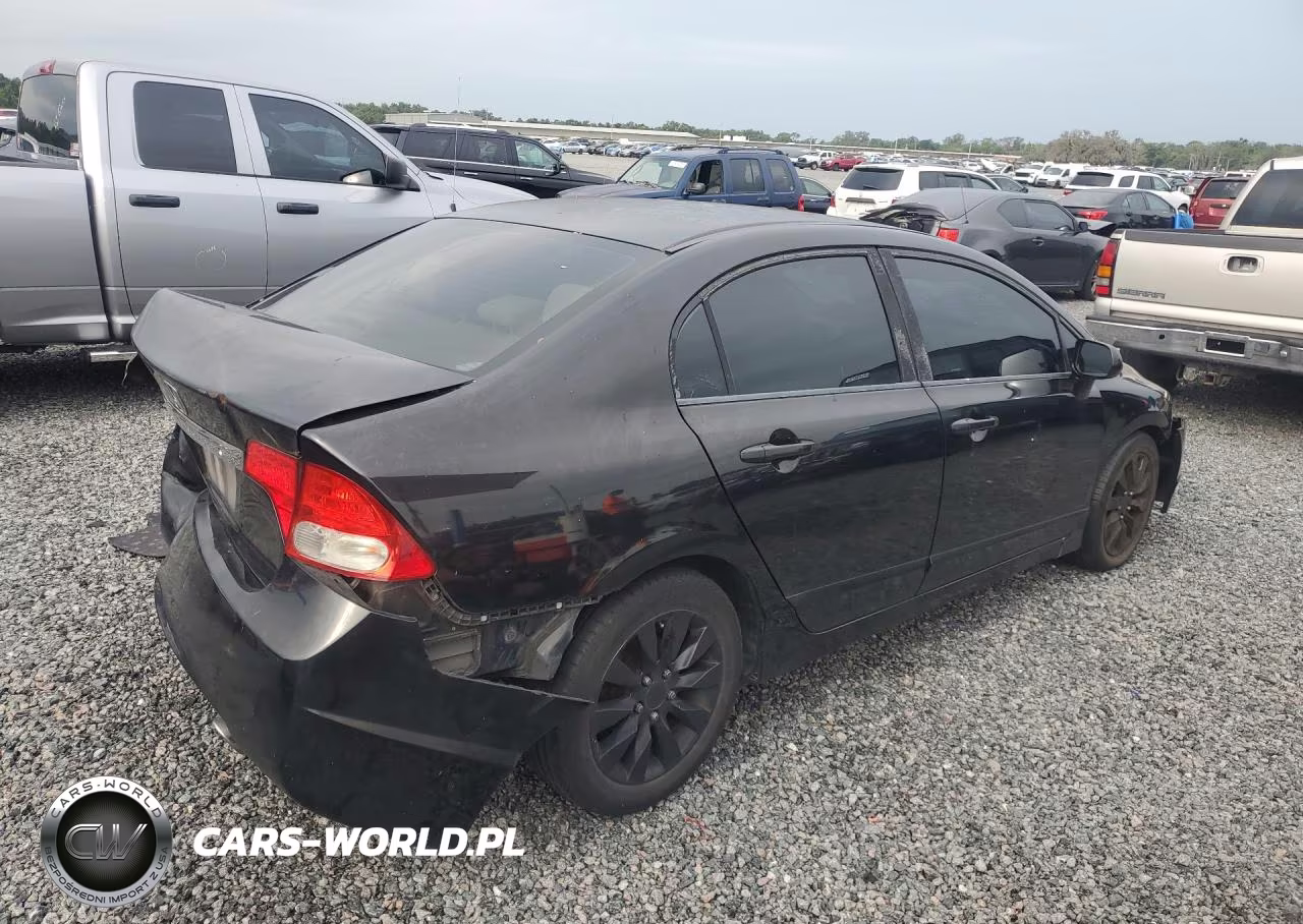 2011 Honda Civic Lx VIN:2HGFA1F54BH308918 - 3