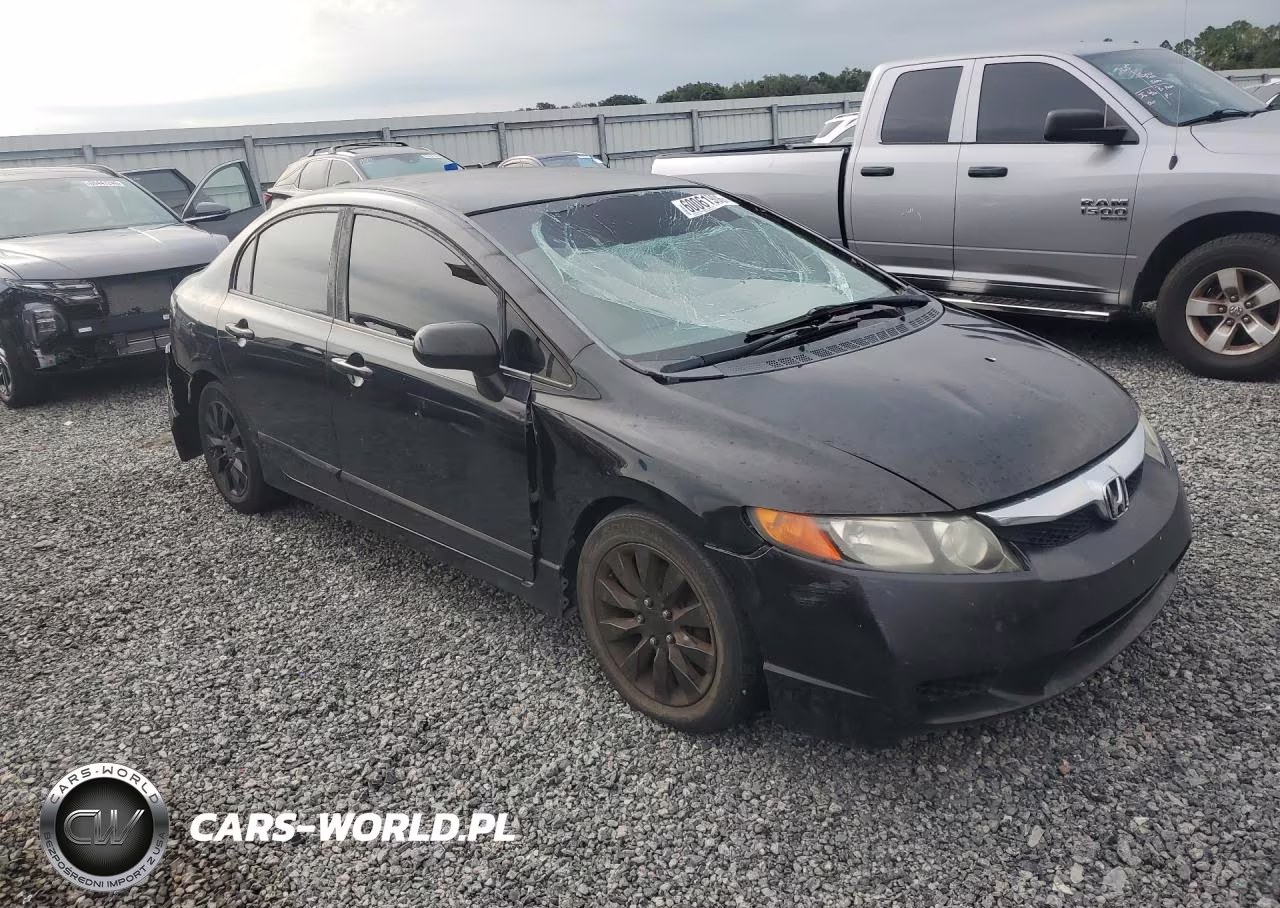 2011 Honda Civic Lx VIN:2HGFA1F54BH308918 - 4